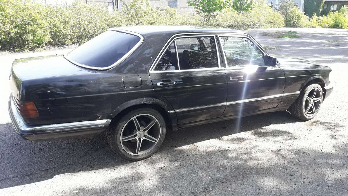 Mercedes-Benz S klasė по частям