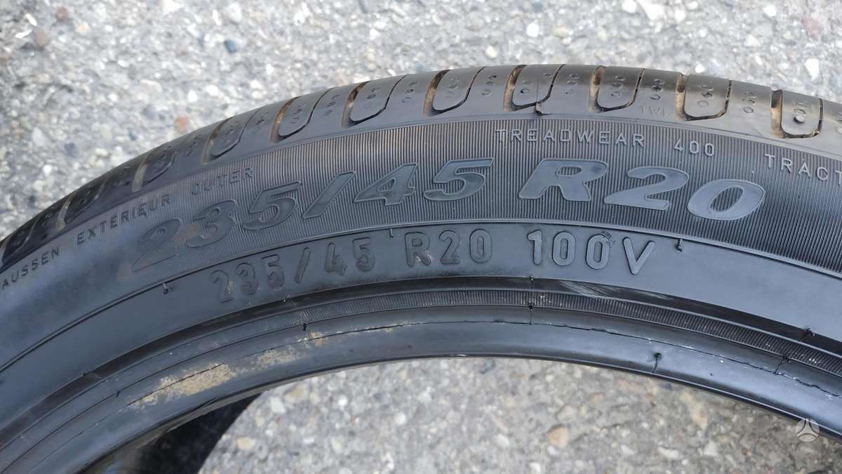 Pirelli, летние 235/45 R20