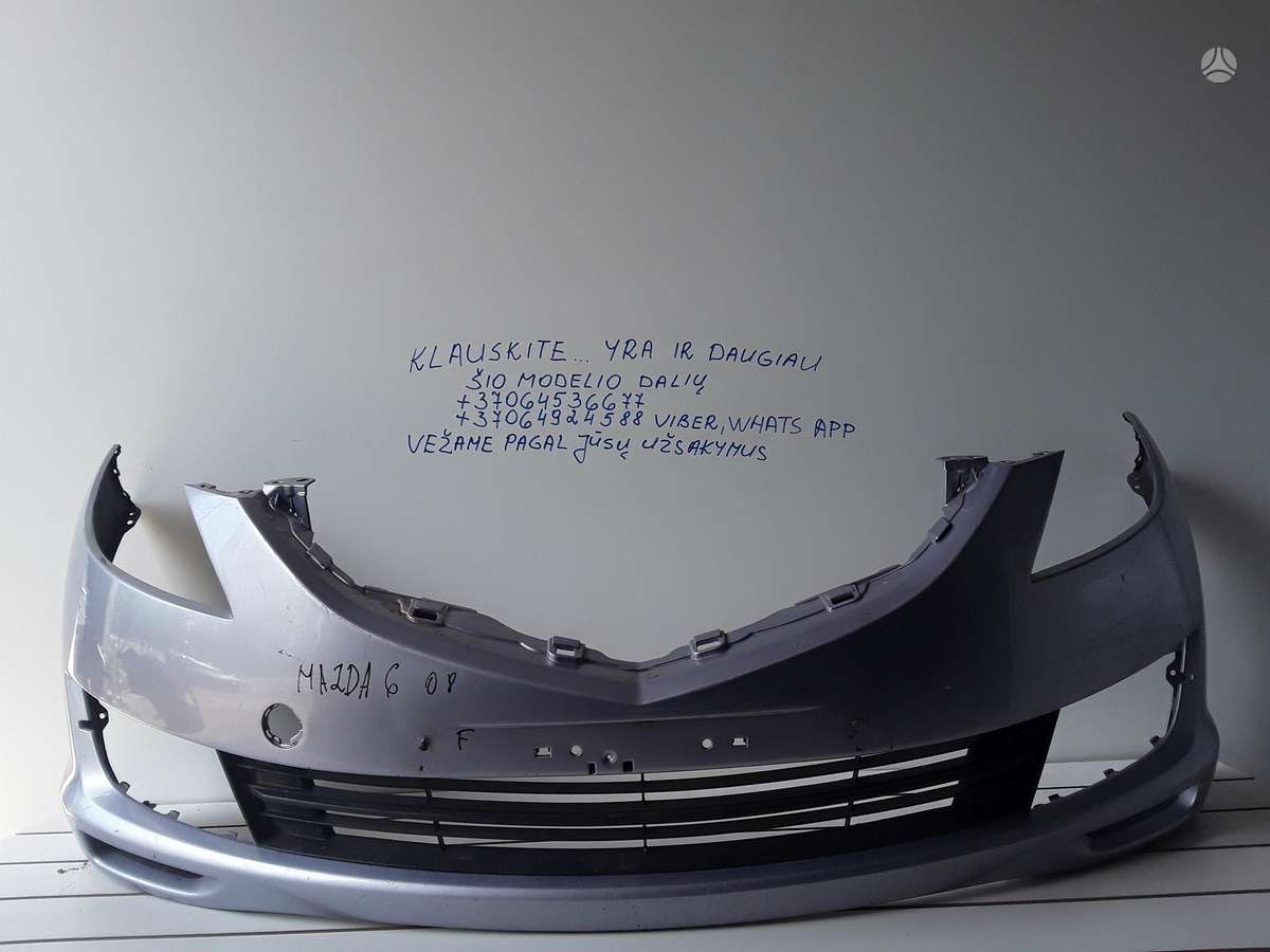 Mazda 6 rezerves daļās. Sedanas checbekas