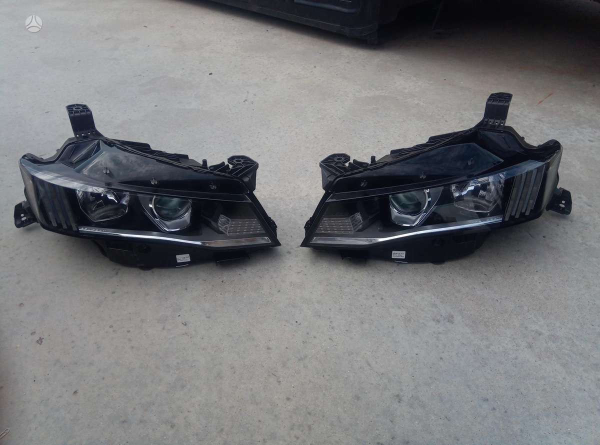 Peugeot 508 bumpers, lights