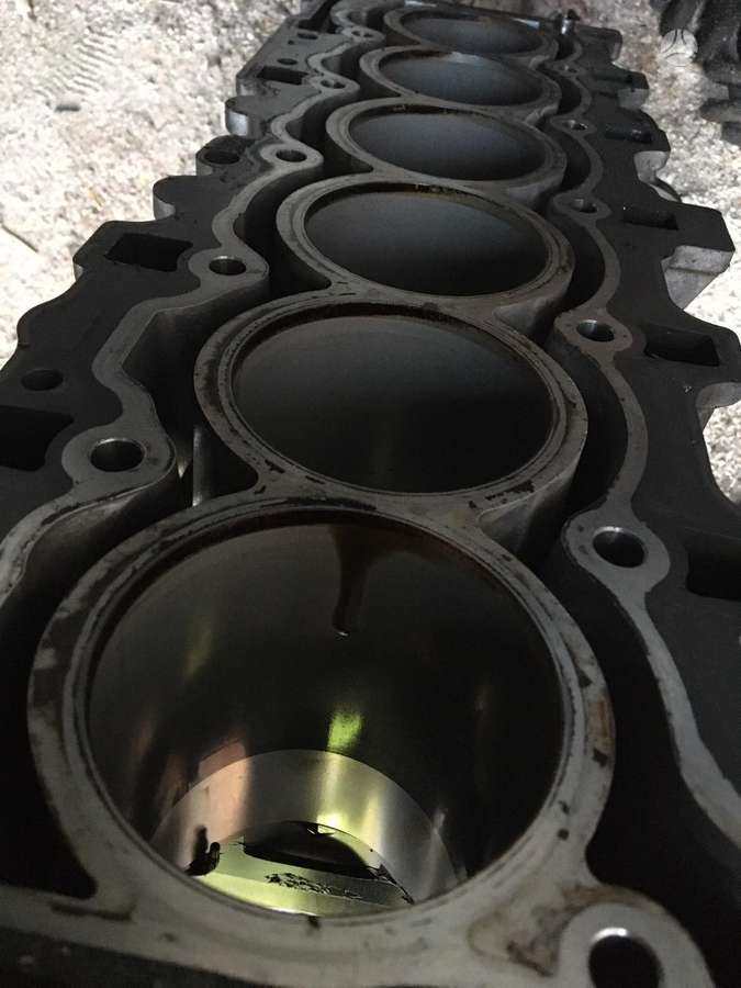 BMW 3 serija, N52b25, crankshaft, engine block, cylinder head