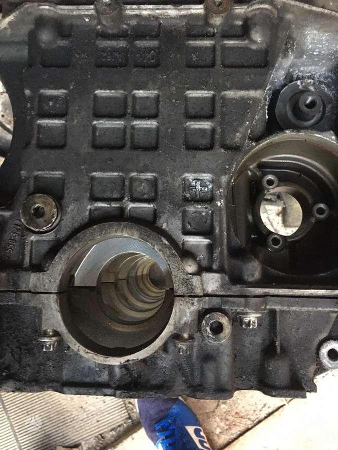 BMW 3 serija, N52b25, crankshaft, engine block, cylinder head