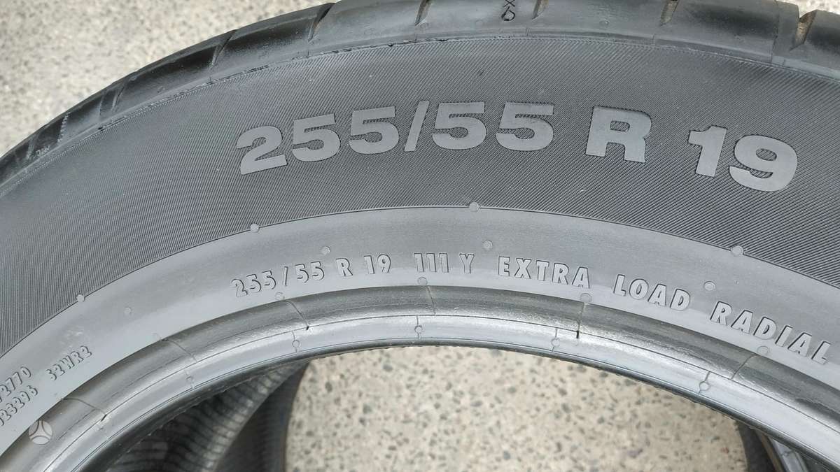 Continental, summer 255/55 R19