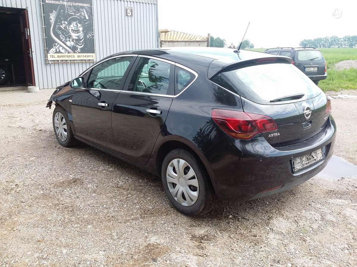 Opel Astra dalimis. Europa dalimis