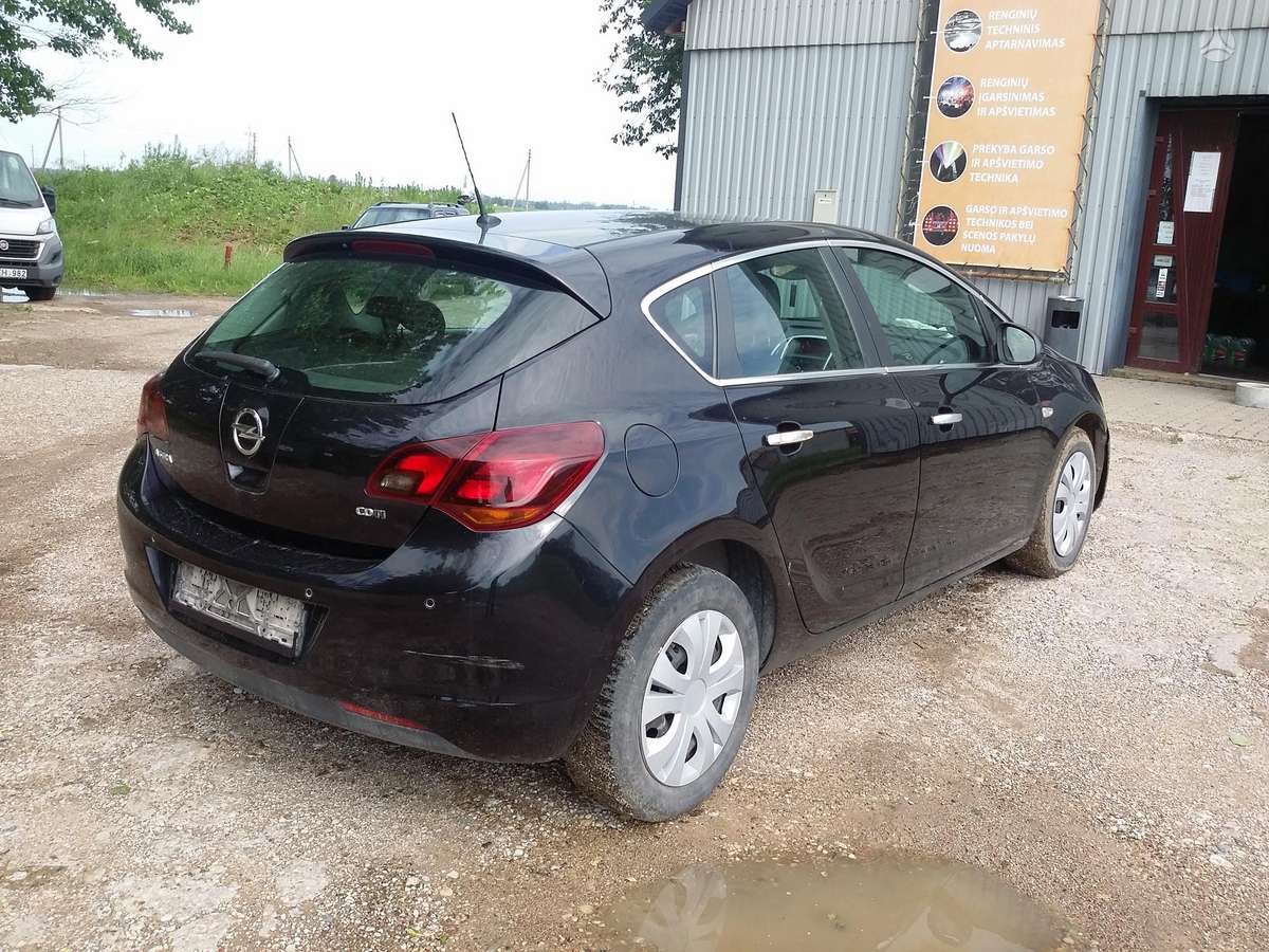 Opel Astra dalimis. Europa dalimis
