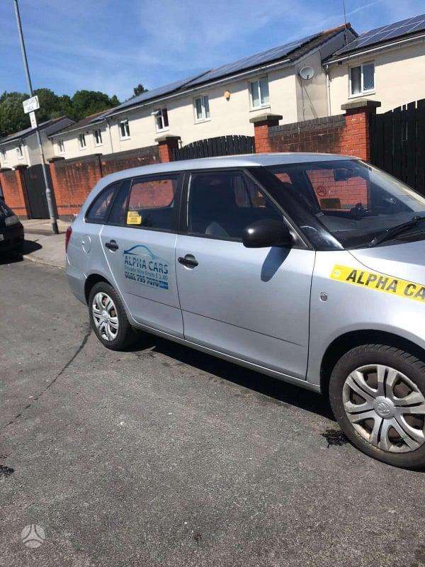 Skoda Fabia dalimis. Dalimis
