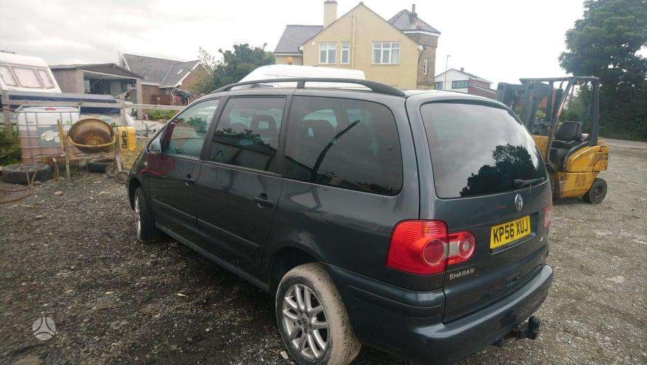 Volkswagen Sharan dalimis. Dalimis