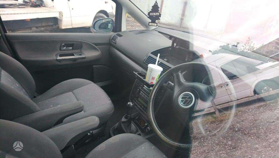 Volkswagen Sharan dalimis. Dalimis