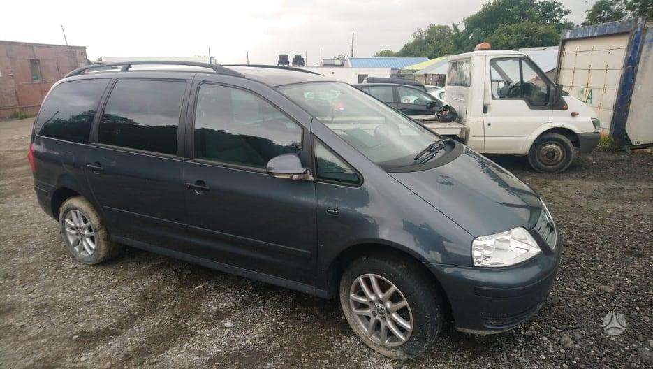 Volkswagen Sharan dalimis. Dalimis