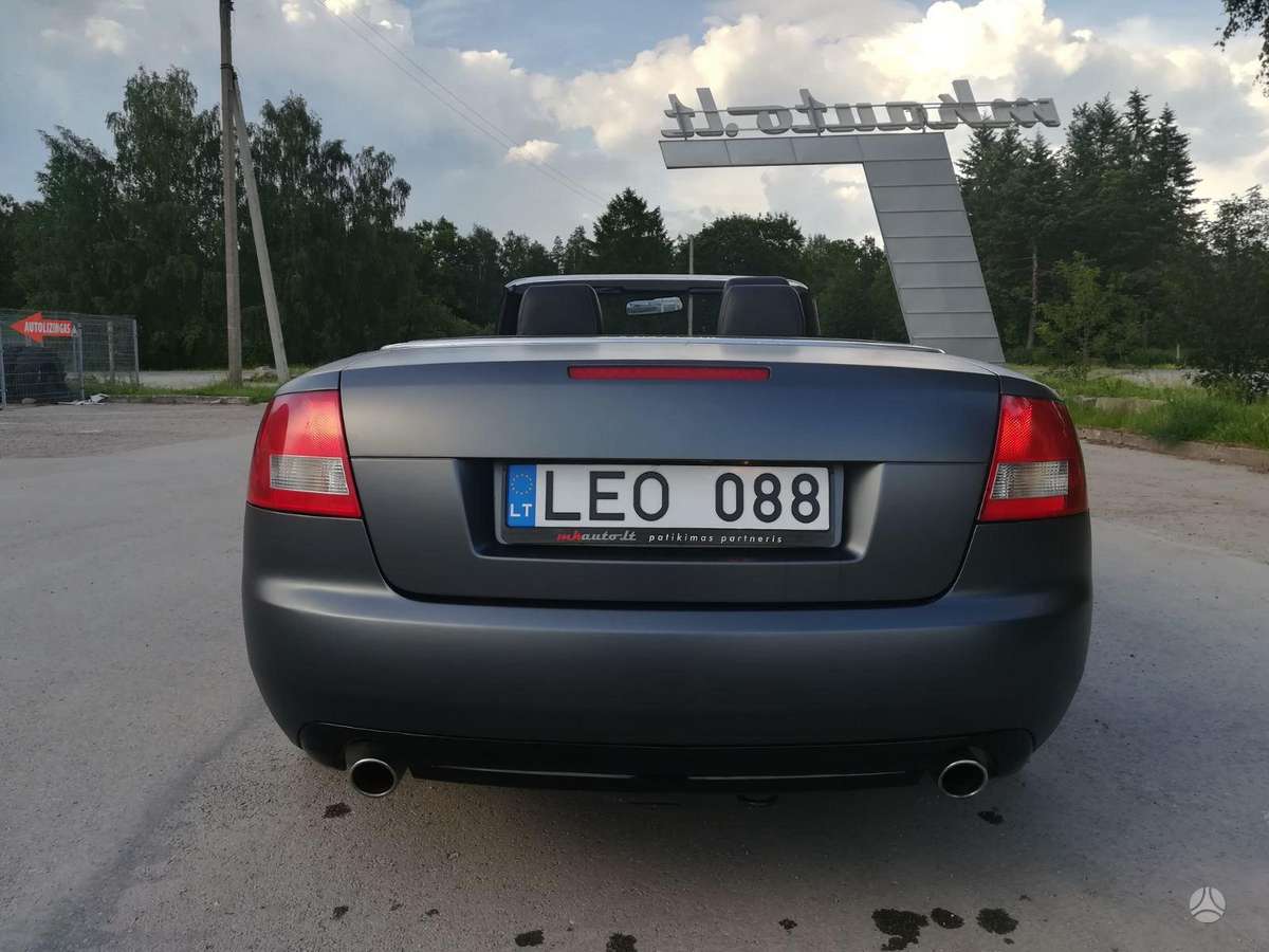 Audi A4, 2.4 l., convertible
