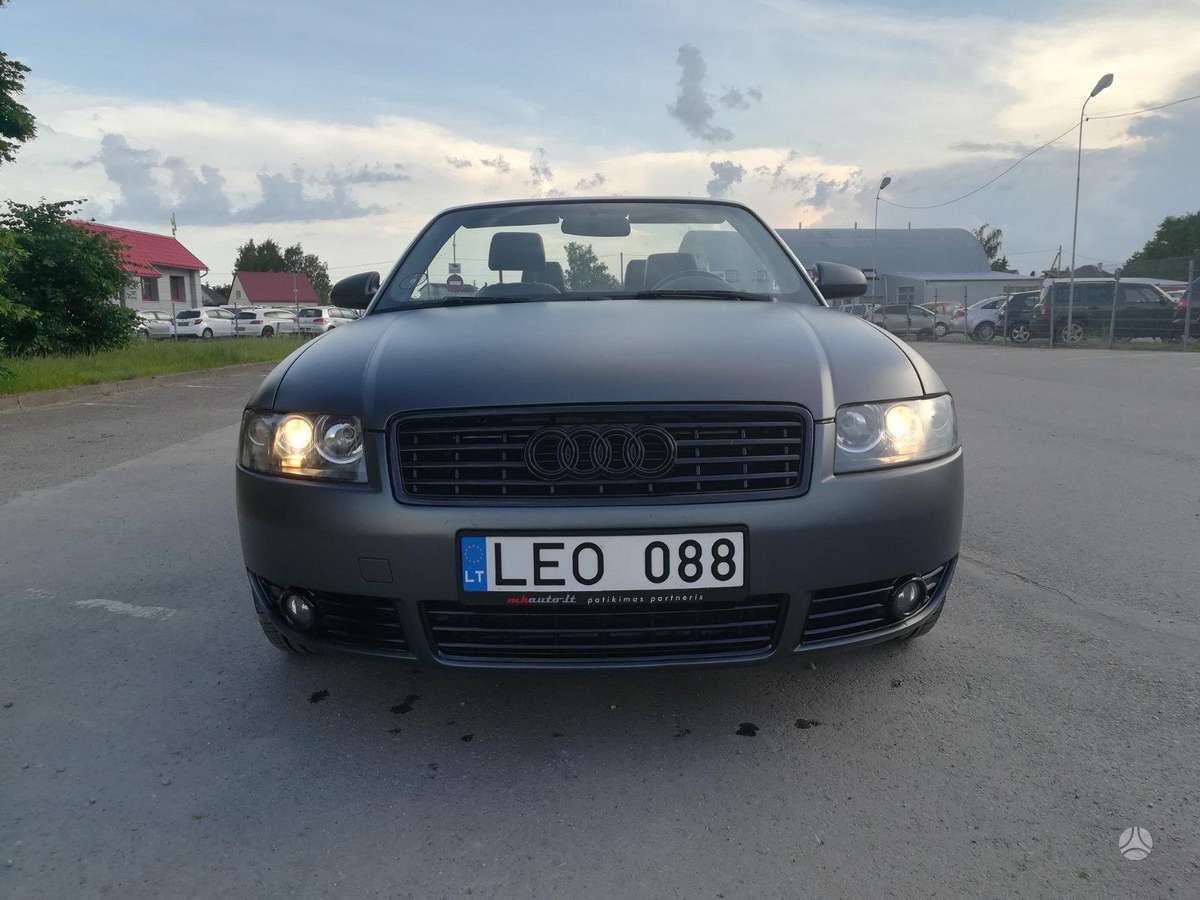 Audi A4, 2.4 l., Кабриолет