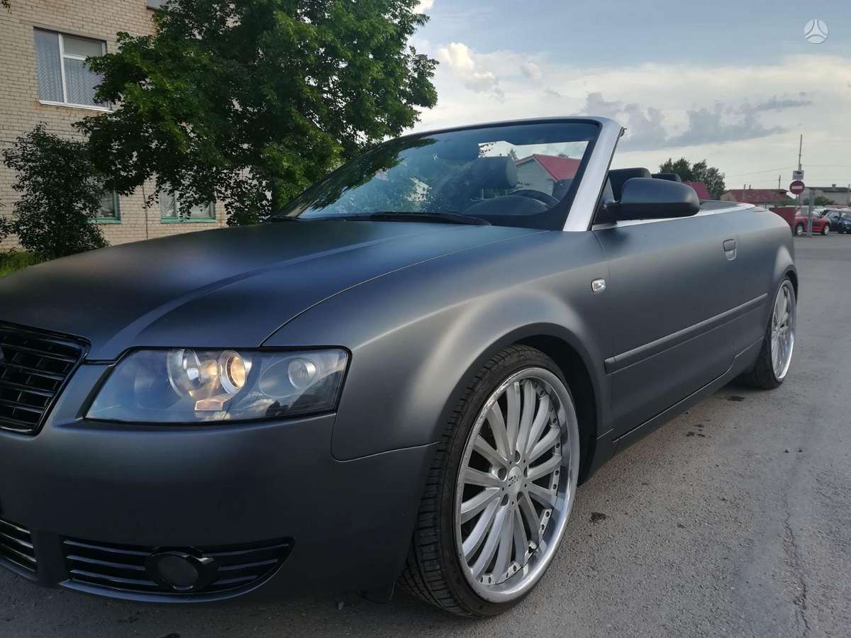 Audi A4, 2.4 l., convertible