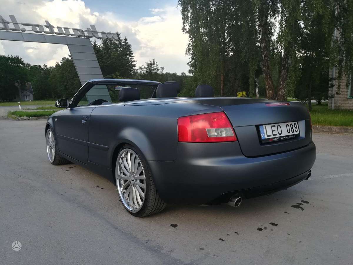 Audi A4, 2.4 l., Кабриолет
