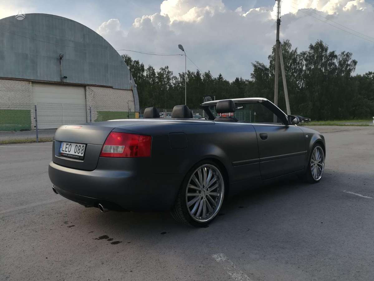 Audi A4, 2.4 l., Кабриолет
