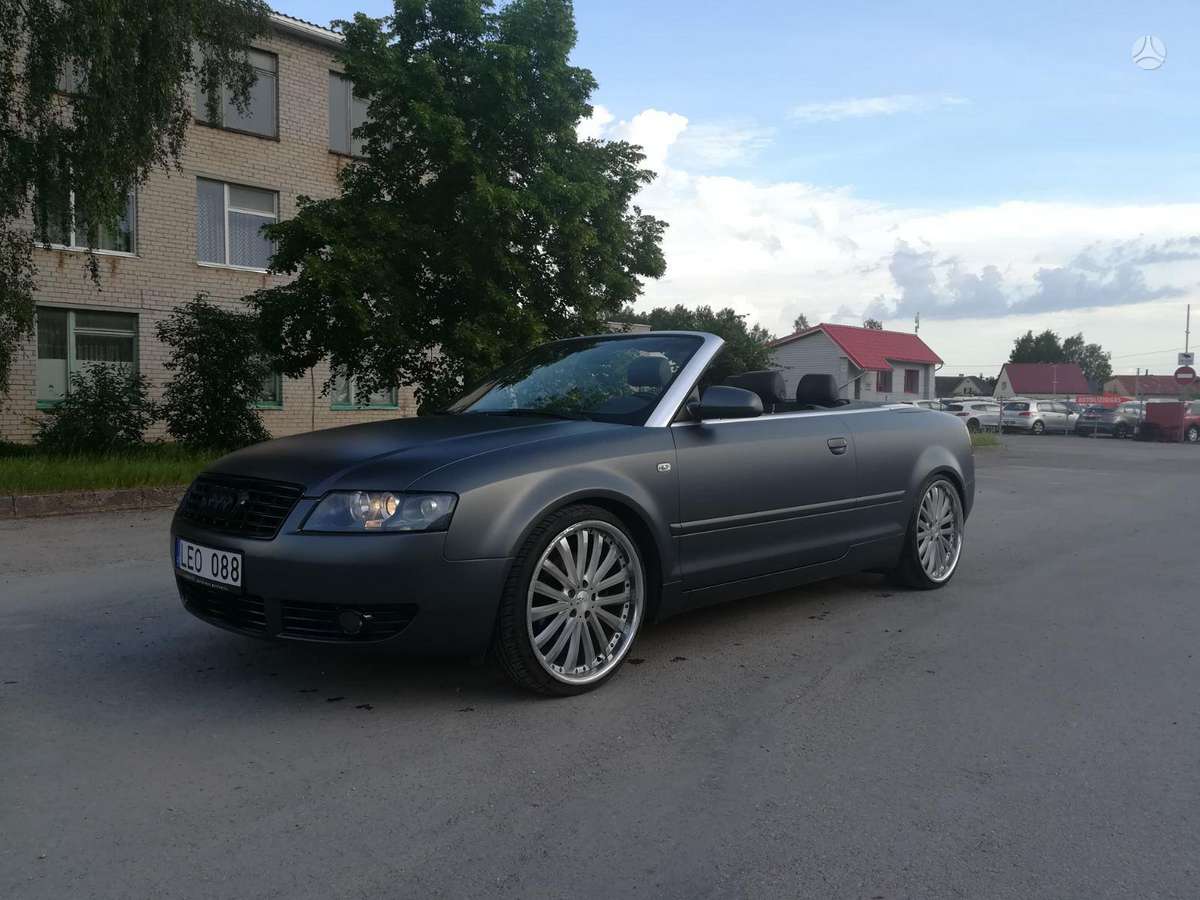 Audi A4, 2.4 l., convertible