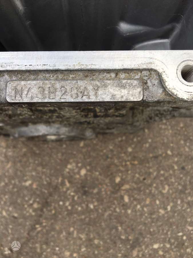 BMW 3 serija, N43b20ay, engine parts