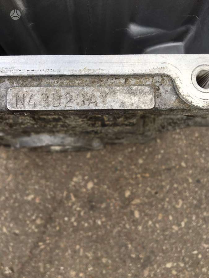 BMW 5 serija, N43b20ay, детали двигателя