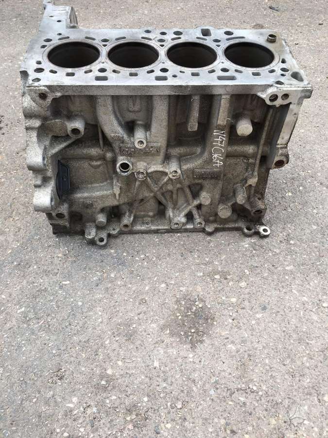 Mini Cooper, N47C16A, engine block, cylinder head