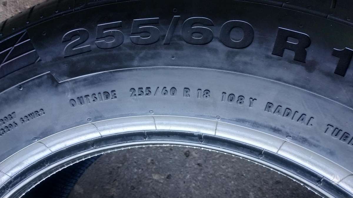 Continental, vasarinės 255/60 R18