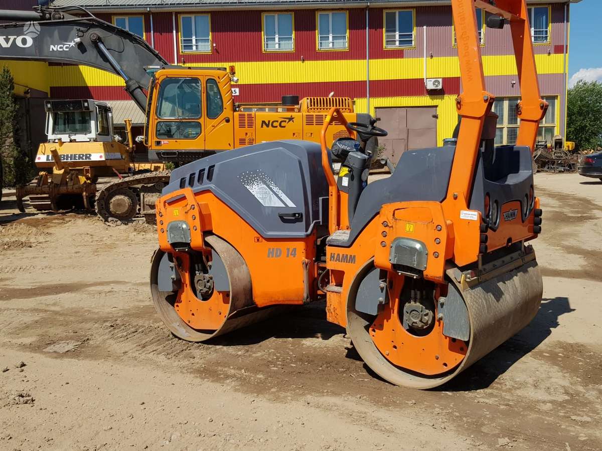 Hamm HD14VV, vibro technika