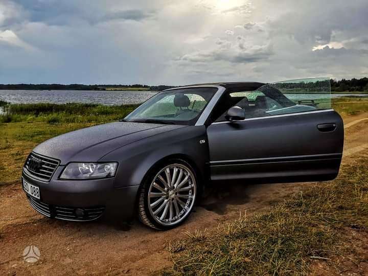 Audi A4, 2.4 l., kabrioletas