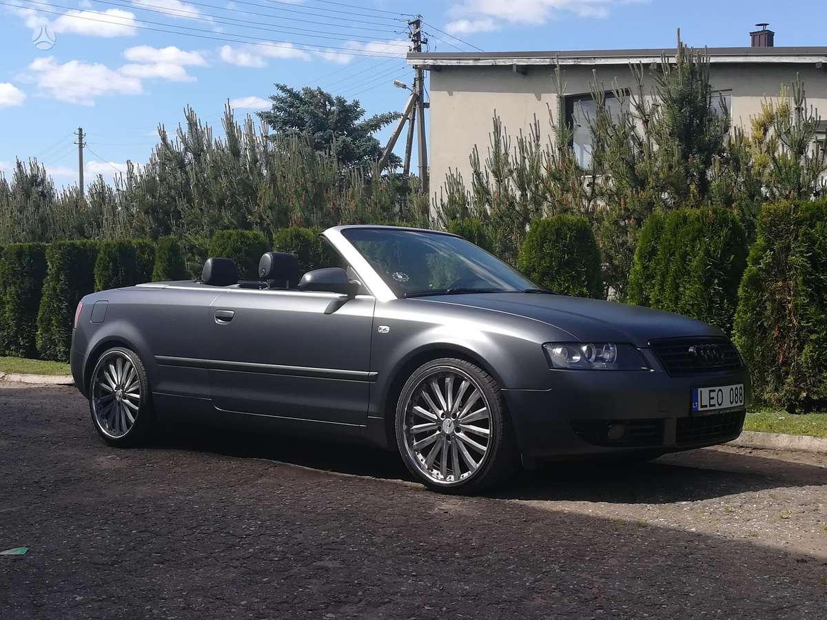 Audi A4, 2.4 l., convertible