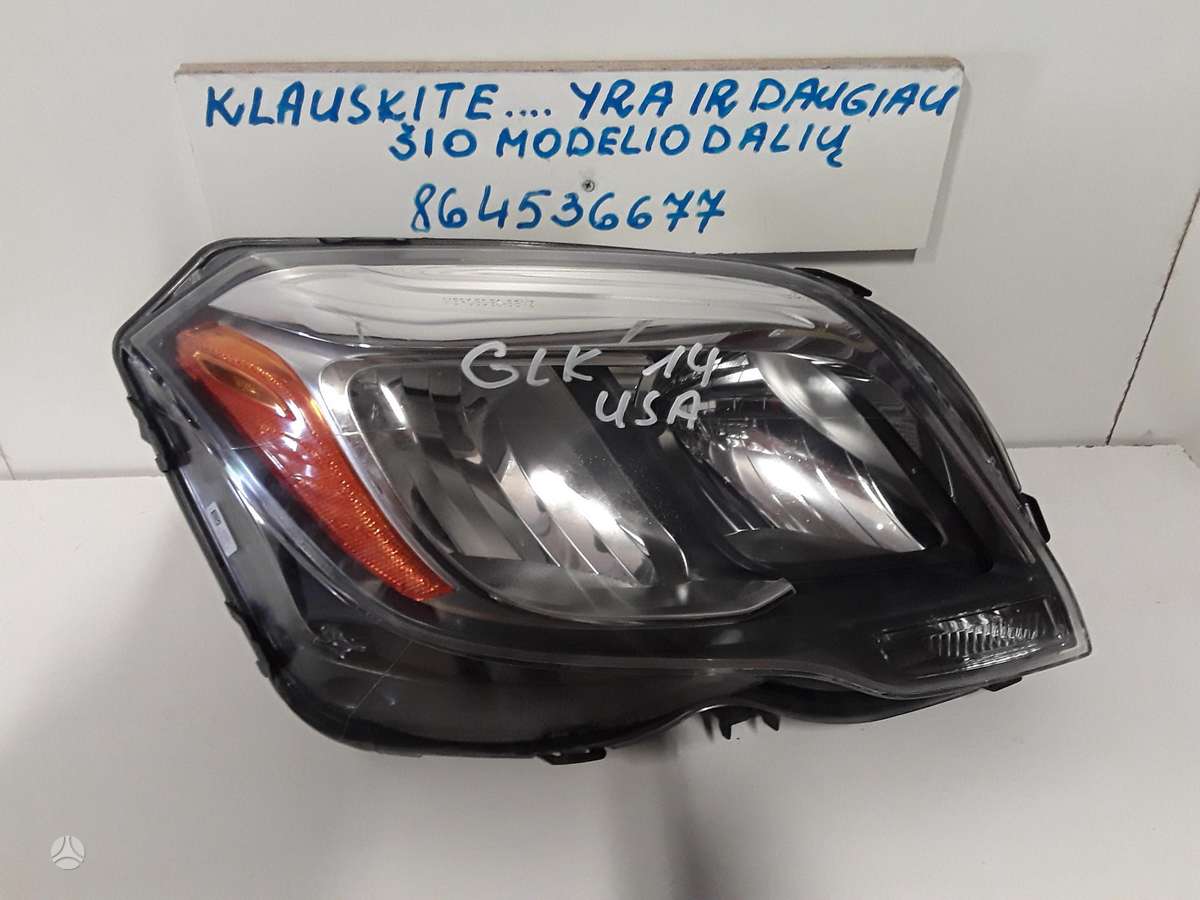 Mercedes-Benz GLK klasė dalimis