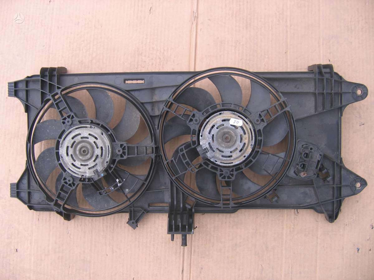 Opel Combo radiators, dzeses radiators, ventilators
