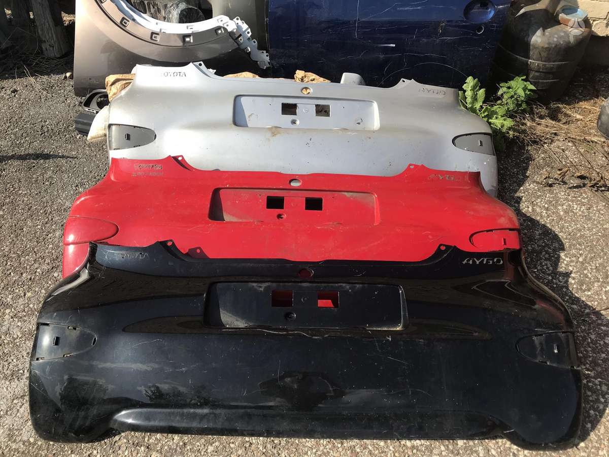 Toyota Aygo bumpers, doors