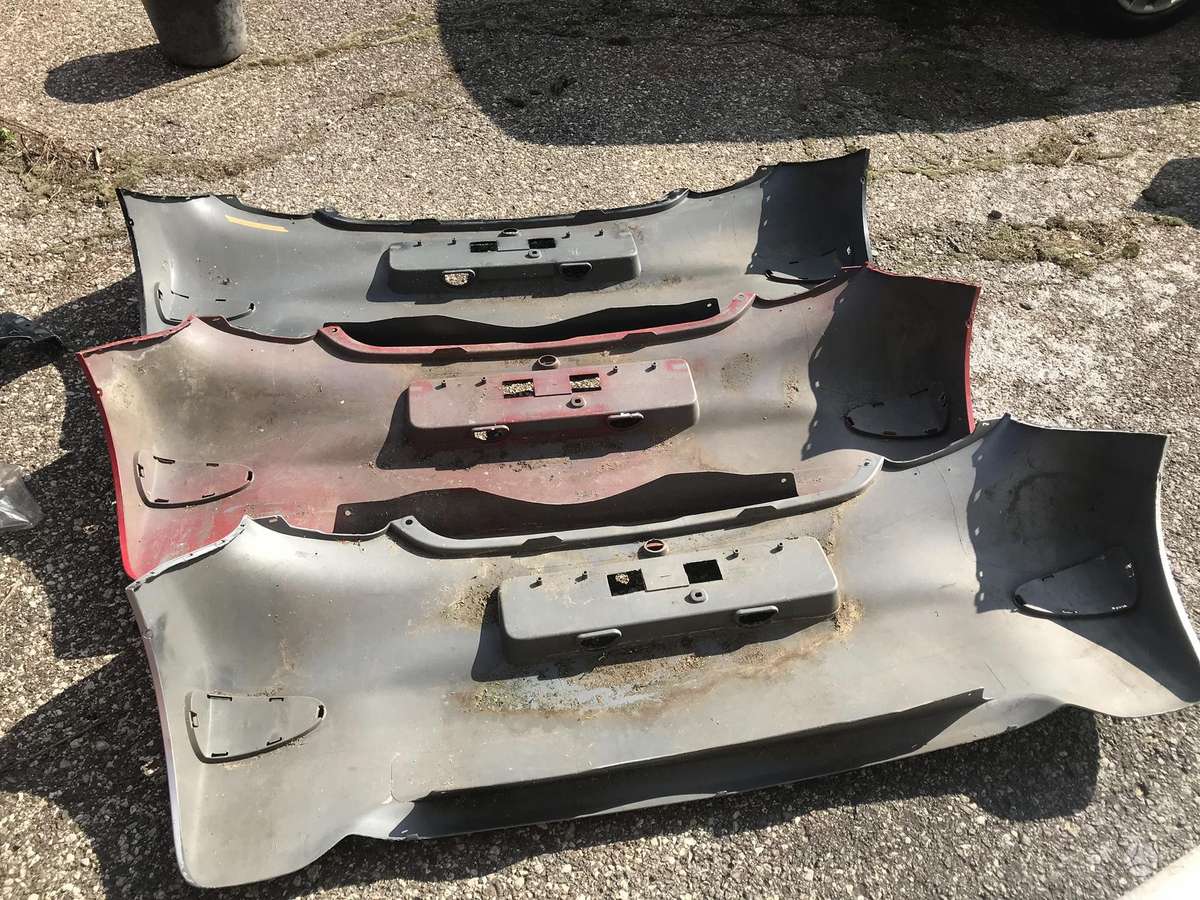 Toyota Aygo bumpers, doors