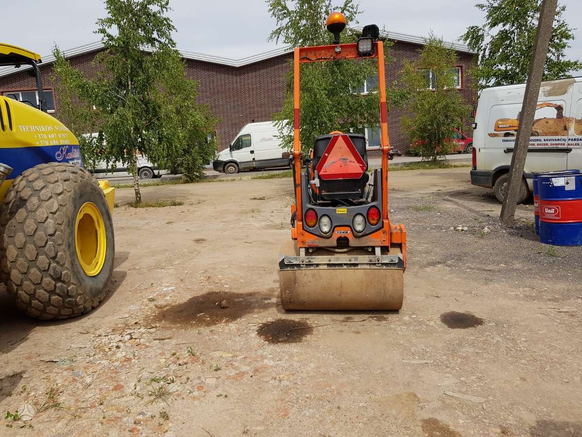 Hamm HD8VV, veltņi / blietes