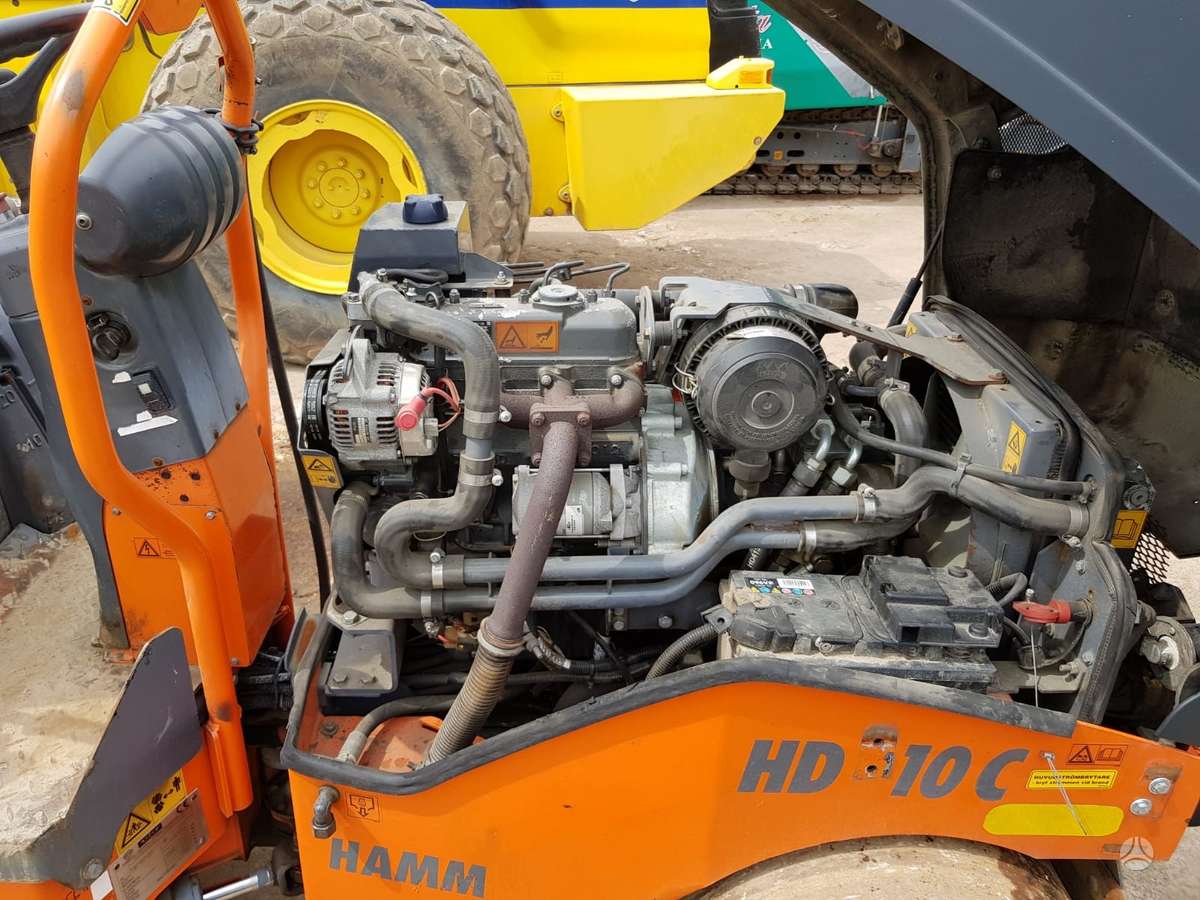 Hamm HD8VV, veltņi / blietes