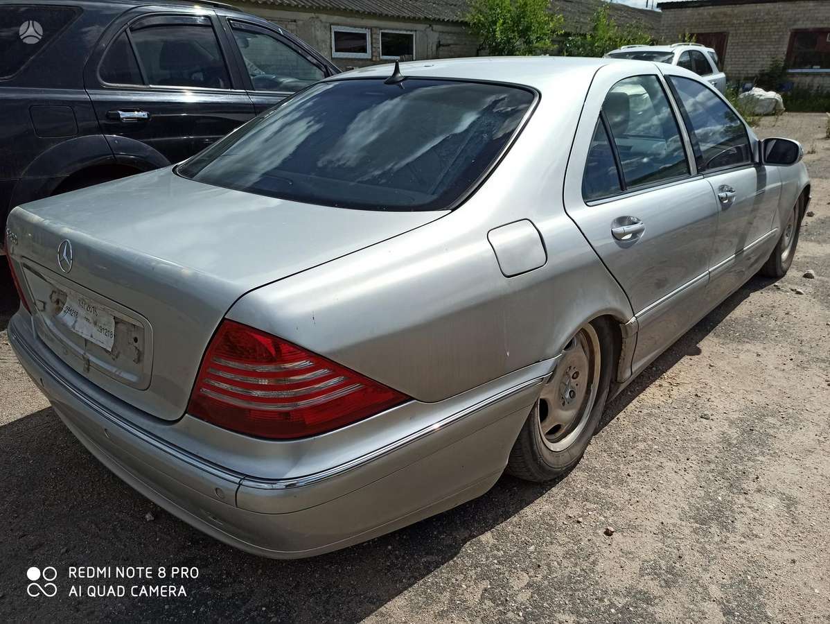 Mercedes-Benz S320 по частям