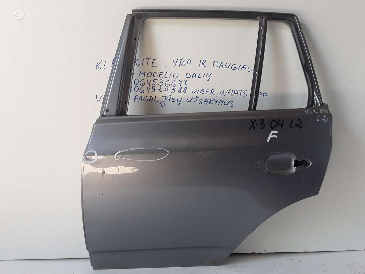 BMW X3 по частям