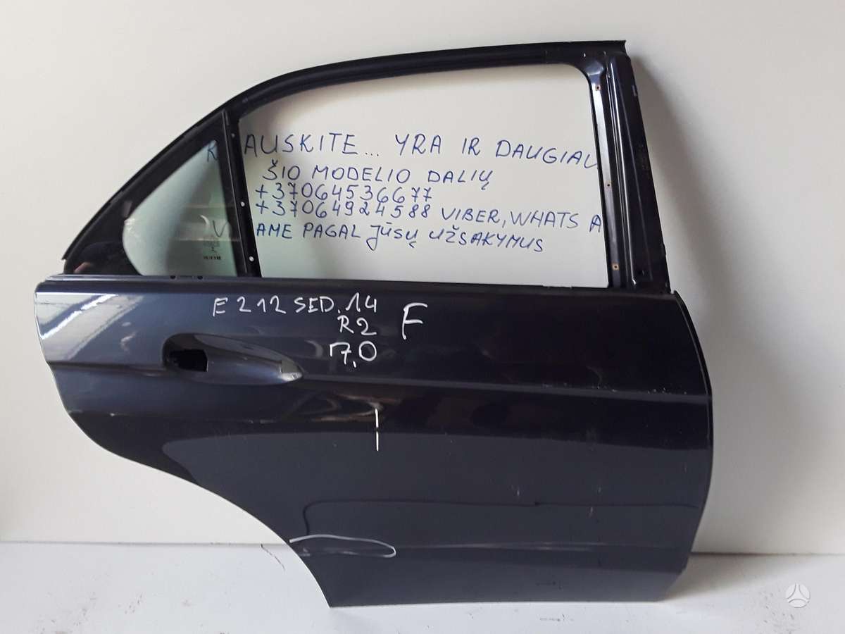 Mercedes-Benz E klasė dalimis