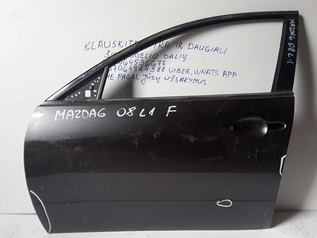 Mazda 6 rezerves daļās. Sedanas checbekas