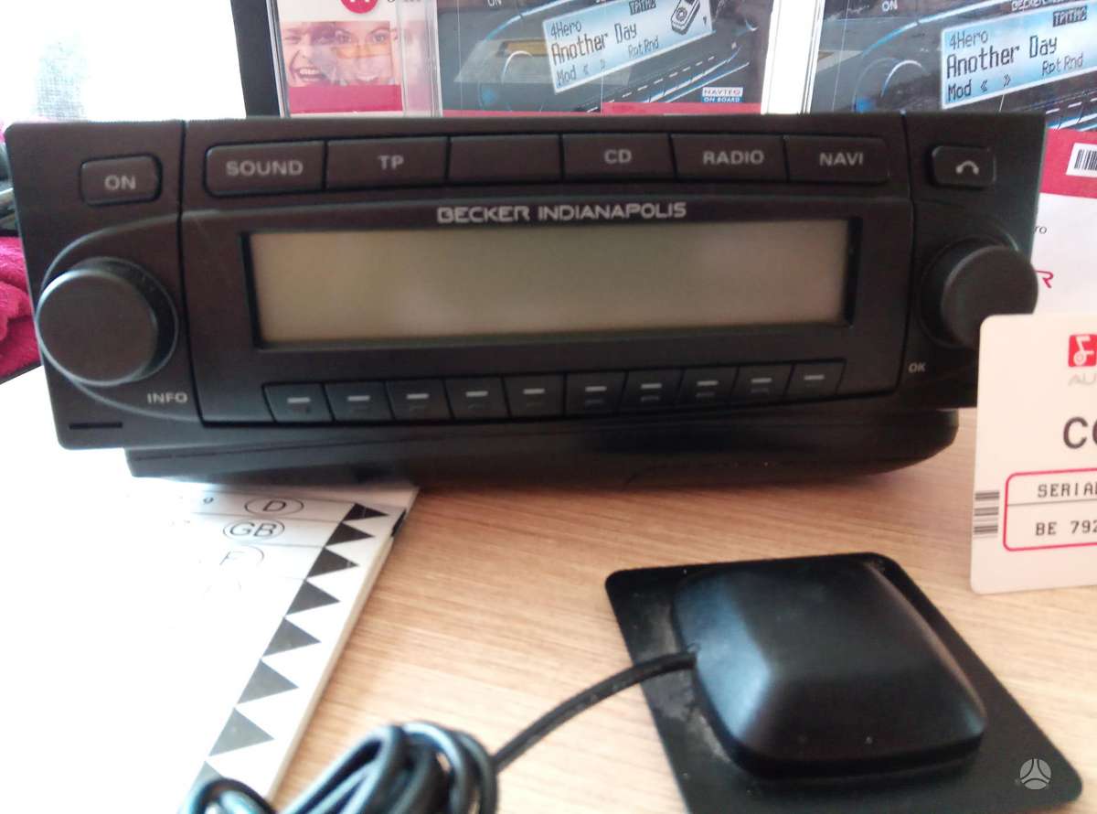Becker CASCADE,DTM HIGH SPEED, INDIANAPOLIS,PRO, cd / mp3 players