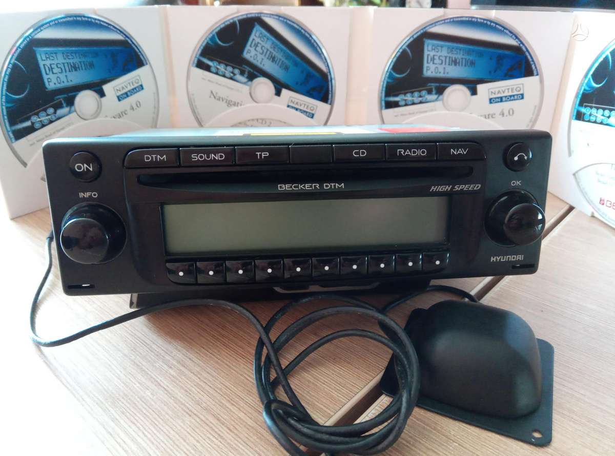 Becker CASCADE,DTM HIGH SPEED, INDIANAPOLIS,PRO, cd / mp3 players