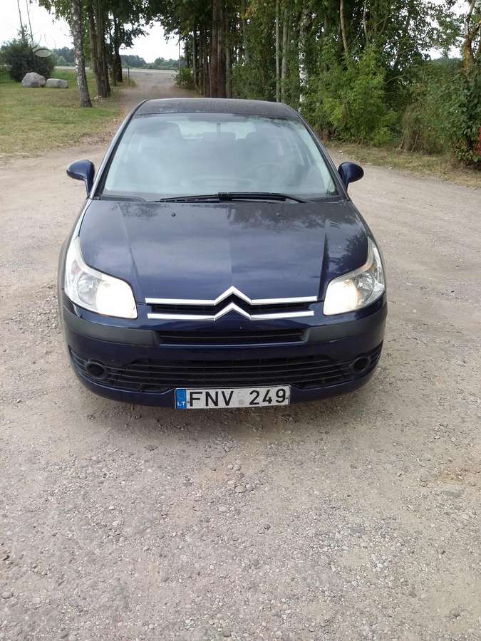 Citroen C4 по частям. Europa dalimis