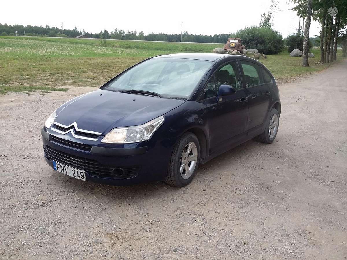 Citroen C4 по частям. Europa dalimis