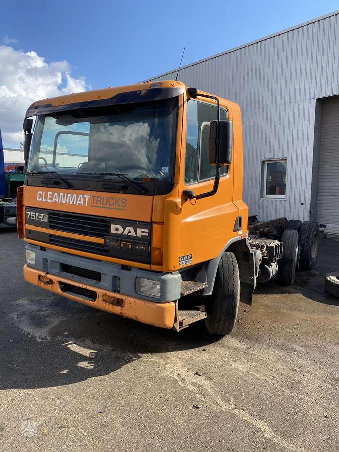 DAF CF75.250, no sleeping space