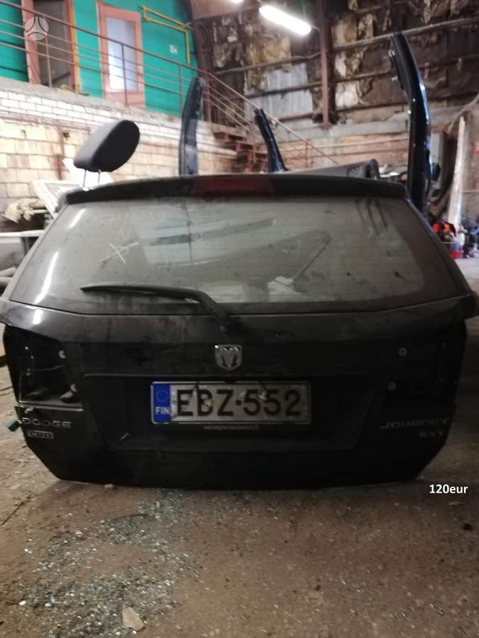 Dodge Journey консоль, обивка крыши