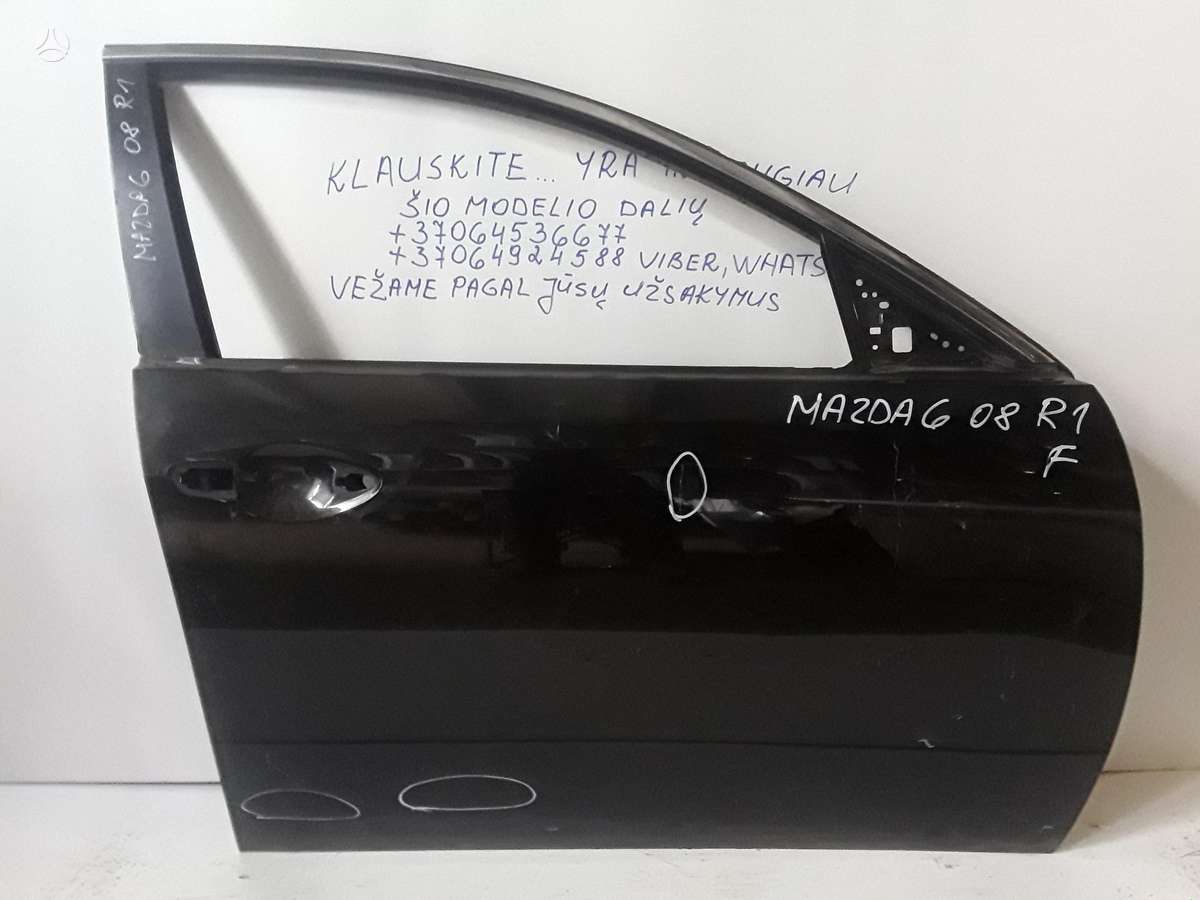 Mazda 6 rezerves daļās. Sedanas checbekas