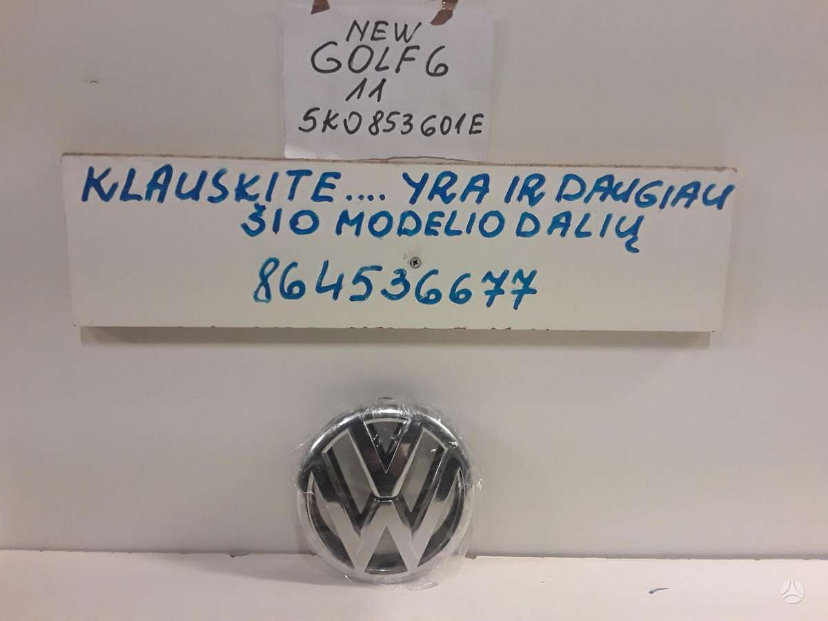 Volkswagen Golf Naudotos autodetales didelis pasirinkimas geros kainos prekia