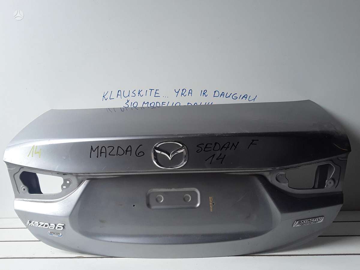 Mazda 6 rezerves daļās