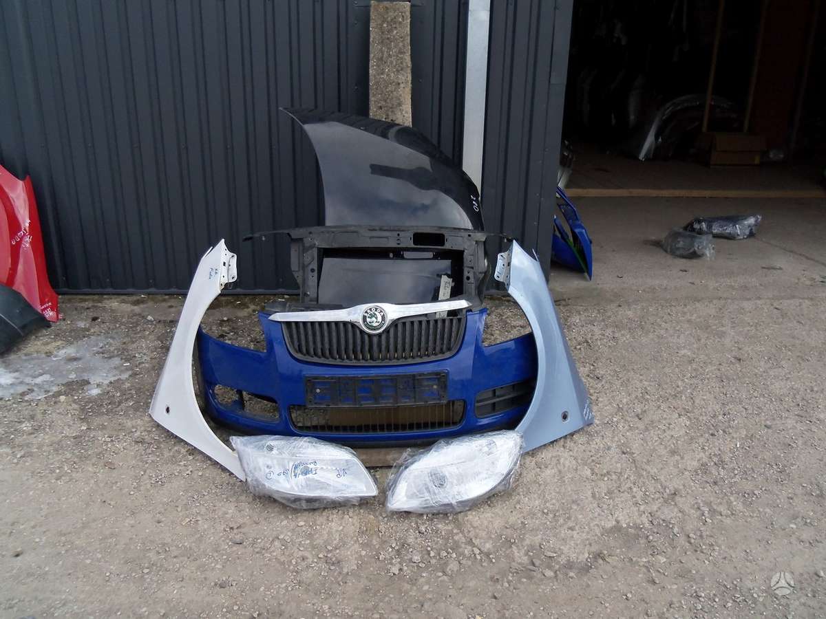 Skoda Fabia kėbulo dalys