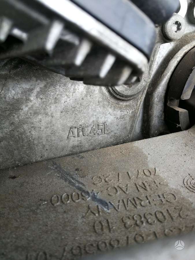BMW X4 gearbox
