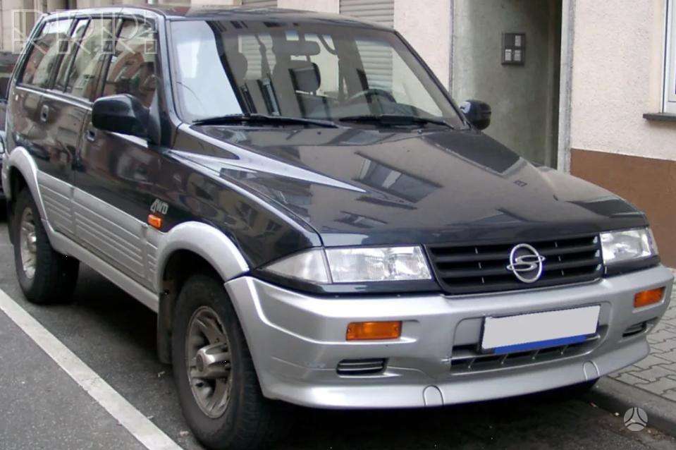 SsangYong Musso по частям