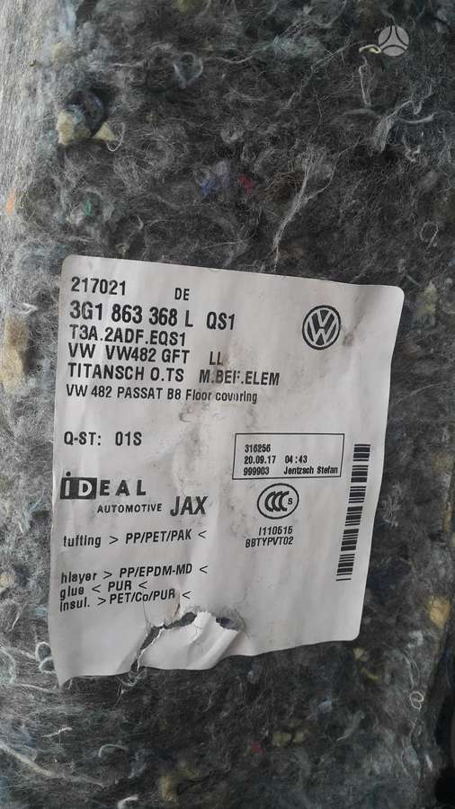Volkswagen Passat chassis parts