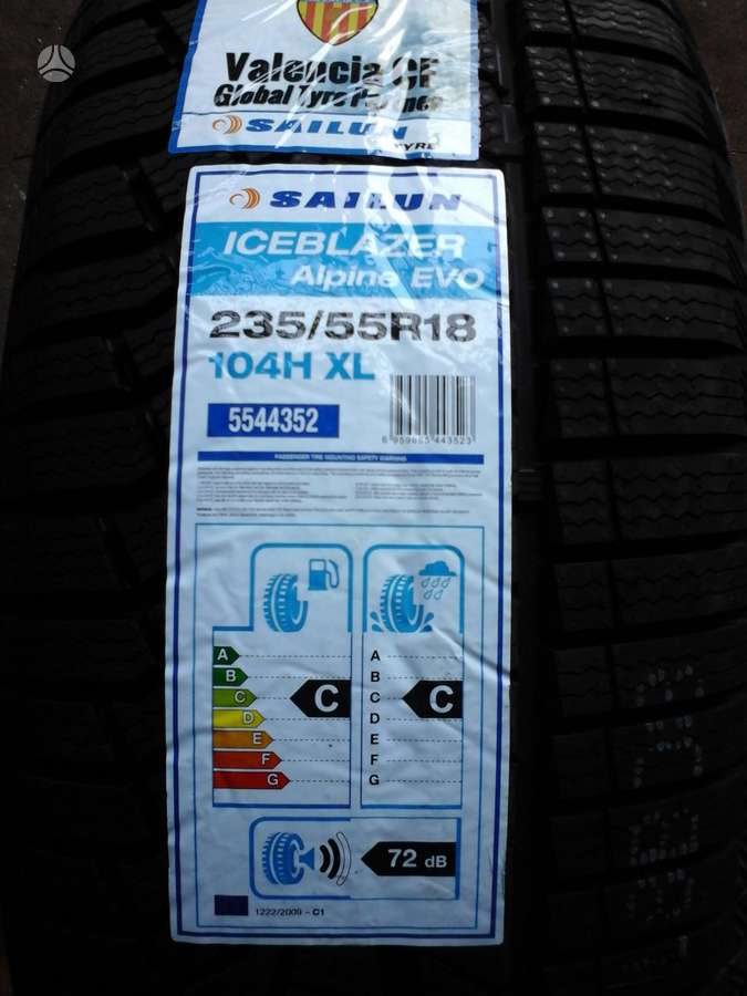 Sunny, winter 235/55 R18